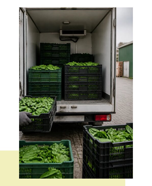 Перевозка шпината в Туймазы с сохранением свежести продукции